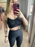 Top Jacqard Lumy Animal print Preto brilho - COM BOJO