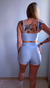 Top Line Polar (Azul Claro) Brilho - COM BOJO - LADY FOCUS MODA FITNESS