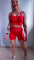 Imagem do Top Alça Vermelho Premium - COM BOJO