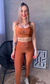 Top Triolobal Rib - Conhaque - COM BOJO - LADY FOCUS MODA FITNESS