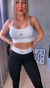 Legging Bicores - Preto com Branco - LADY FOCUS MODA FITNESS