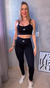 Legging Poliamida Preto Premium - LADY FOCUS MODA FITNESS