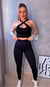 Legging Poliamida com fio Lycra Preta na internet