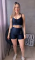 Shorts Jacqard Lumy Animal print Preto - comprar online