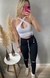 Legging Recorte Joelho Preta FIO LYCRA - loja online