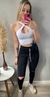 Imagem do Legging Recorte Joelho Preta FIO LYCRA