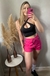 Shorts Sobreposto Pink Goiaba - Com cordão personalizado! - loja online