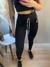 Legging Lycra Preta - com Cordão Personalizado