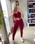 Legging Lisa Bordô - cós franzido - comprar online