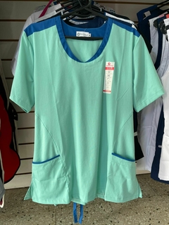Casaca con spandex y vivos