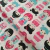 Tecido Tricoline Estampado Bonequinha Japonesa Vermelha 50CM X 150CM - comprar online