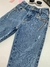 Calça Jeans - Detalhe corrente brilho - Point Kids