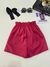 Shorts/Saia Couro Fake - Pink na internet