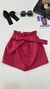 Shorts/Saia Couro Fake - Pink - Point Kids
