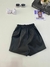 Shorts/Saia Couro Fake - Preta - Point Kids