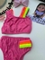 Biquini Alça Neon - rosa - comprar online