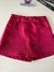Shorts/saia Alfaiataria - Pink brilho - - comprar online