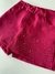 Shorts/saia Alfaiataria - Pink brilho - na internet