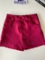 Shorts/saia Alfaiataria - Pink brilho - - Point Kids
