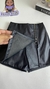 Shorts/saia couro Fake - Point Kids
