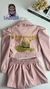 Conjunto Boiadeira Chapéu- Rose - Point Kids