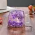 Copo de Parede Dupla em Vidro – Design Floral - comprar online