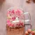 Copo de Parede Dupla em Vidro – Design Floral - Einfath