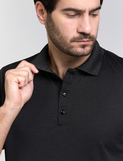Polo TechModal Preta - Personalizada - loja online