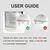 Espremedor elétrico portátil liquidificador USB mini frutas misturadores - BaratieiTech