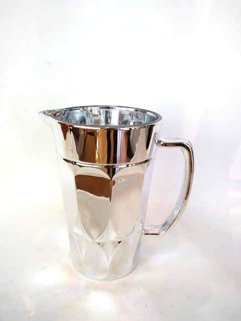 JARRA DE VIDRO PRATA