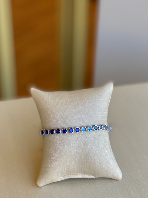 Pulseira Regulagem Pedrarias Redonda