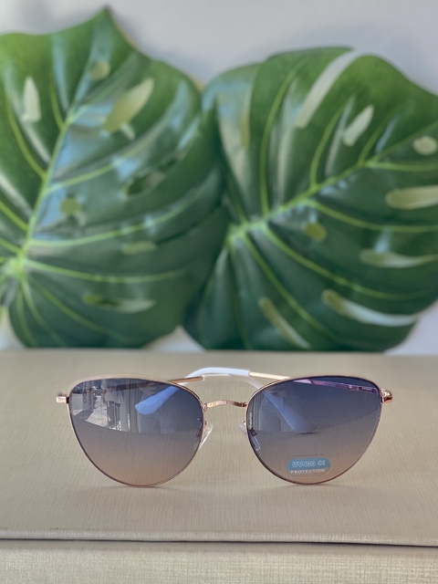 Oculos De Sol Rose Modelo Gatinho