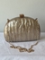 Clutch Acrílica Redonda Dourada Madrepérola na internet