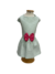Vestido frente única