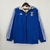 Jaqueta Corta-Vento da Itália Reversível Masculina Adidas - Azul e Bege - comprar online