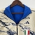 Imagem do Jaqueta Corta-Vento da Itália Reversível Masculina Adidas - Azul e Bege