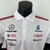 Camisa Polo Petronas Raceline 23/24 Fórmula 1 - Masculina - Branco - loja online