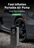 Imagem do Air Compressor 150 PSI Portable Electric Tire Wheel Inflator For Car Bike Motorc