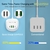 QC3.0 Fast Charging USB C Charger 4 Ports Portable Phone Charger 30W 40W LCD Dis - loja online
