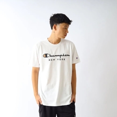 Camiseta champion ms script new york - loja online