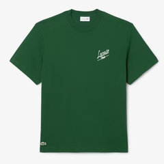 Camiseta Lacoste de Malha Estampada Múltipla - loja online