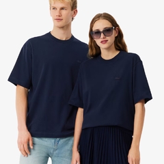 Imagem do Camiseta Lacoste de Malha Pesada de Caimento Folgado