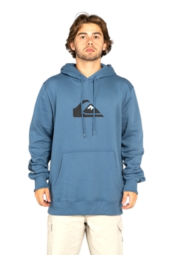 Moletom Quiksilver fech comp logo - loja online