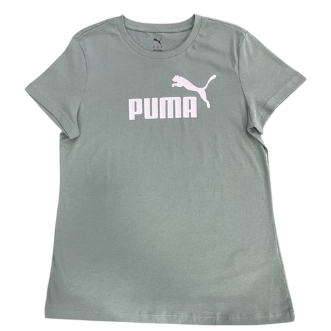 Camiseta Puma Feminina logo tee green moon
