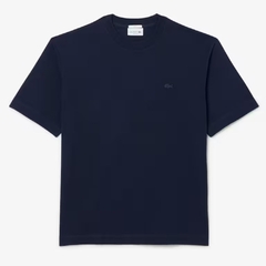 Camiseta Lacoste de Malha Pesada de Caimento Folgado - hendrik Store