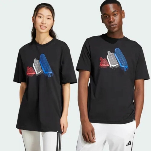 Camiseta Adidas Estampada Lounge Ice