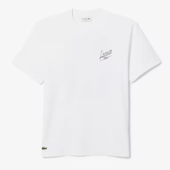 Imagem do Camiseta Lacoste de Malha Estampada Múltipla