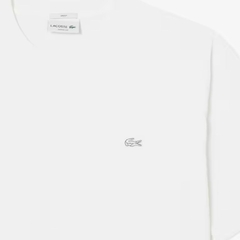 Camiseta Lacoste de Malha Pesada de Caimento Folgado - hendrik Store
