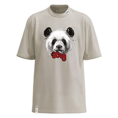 Camiseta Manga Curta LRG Panda Logic Tee Areia