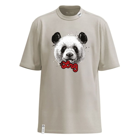 Camiseta Manga Curta LRG Panda Logic Tee Areia